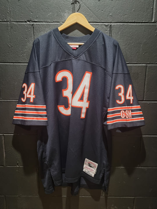 Chicago Bears Payton 1985 Mitchell & Ness Throwback 2XL