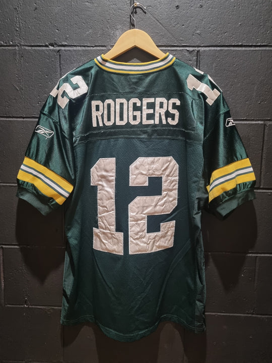 Green Bay Packers Rodgers Reebok XL