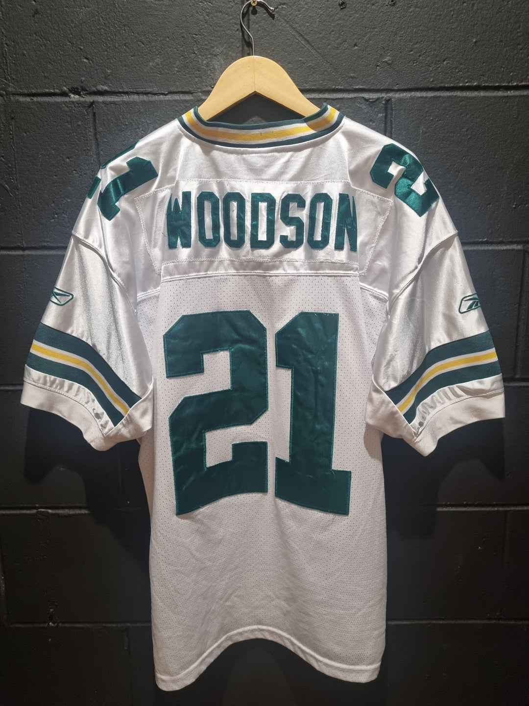 Green Bay Packers Woodson Reebok XL