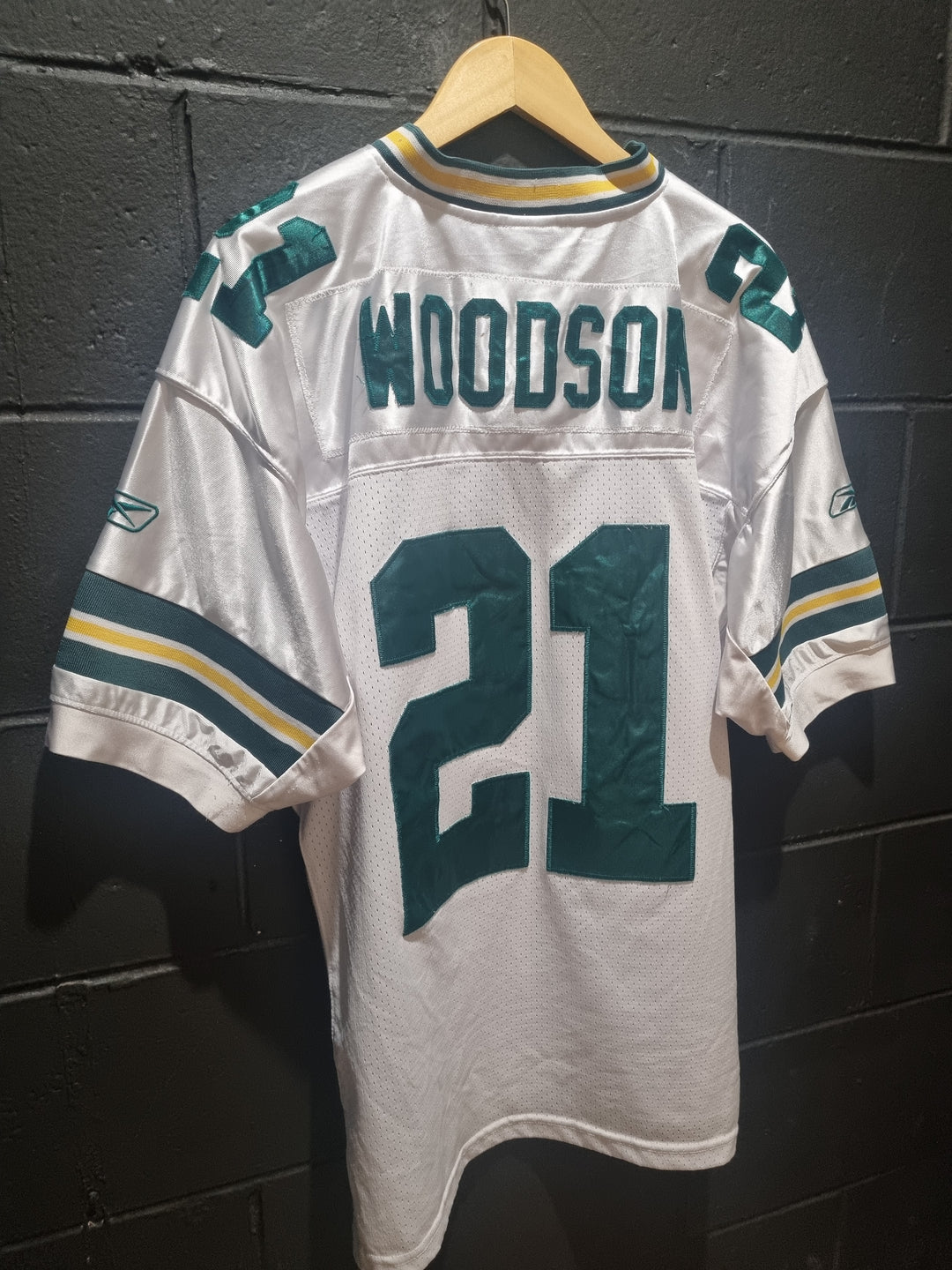 Green Bay Packers Woodson Reebok XL