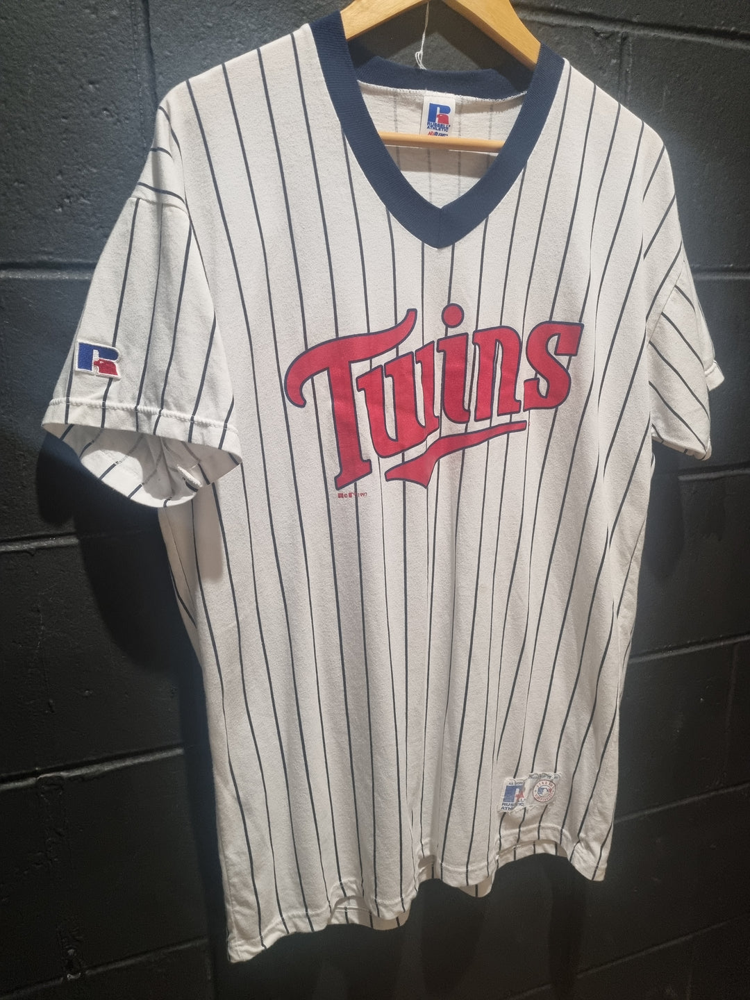 Minnesota Twins MLB 1997 Russell Athletics NuBlend Large