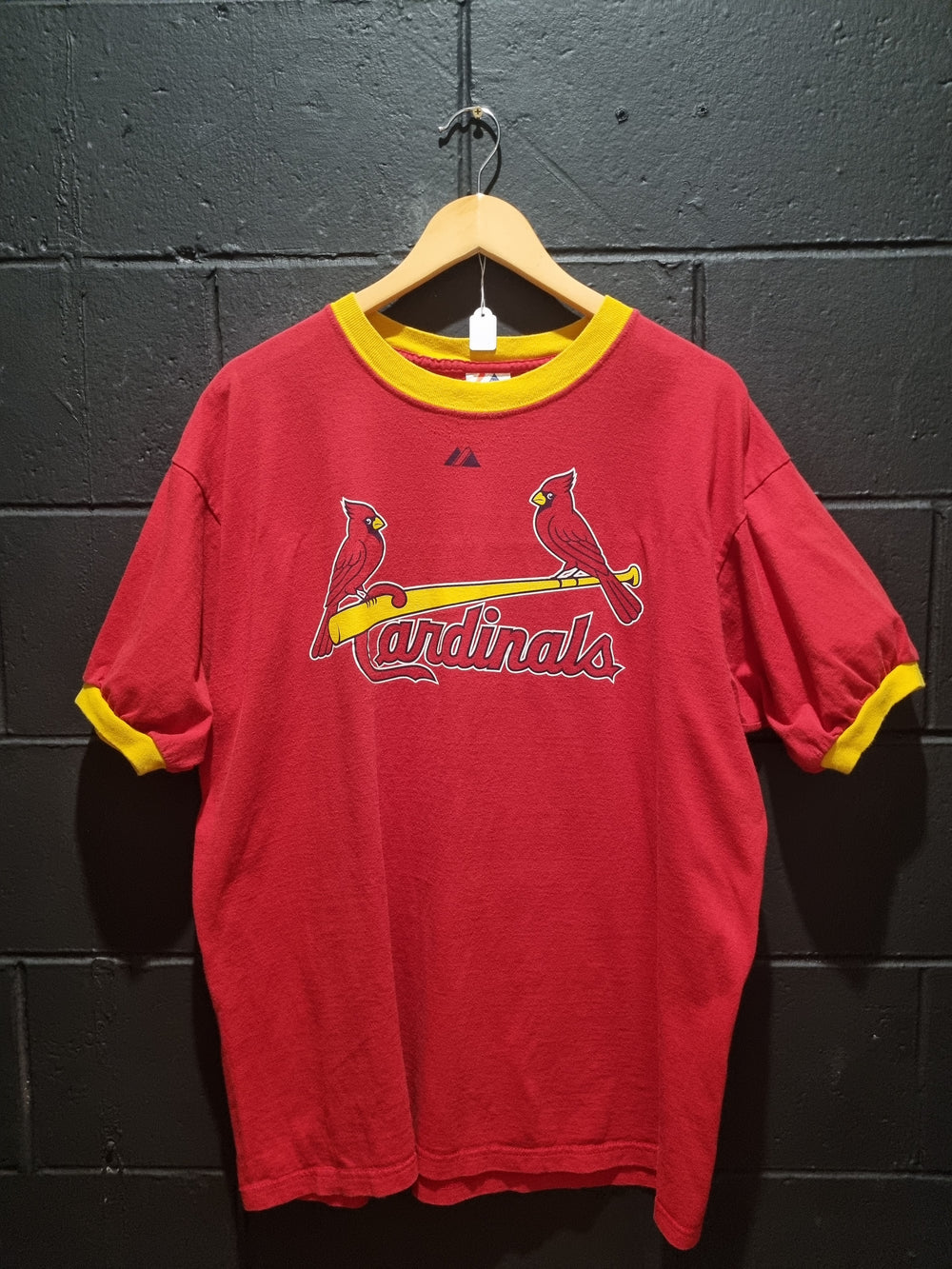 St Louis Cardinals Crew Neck Wide Sleeves Made in USA XL