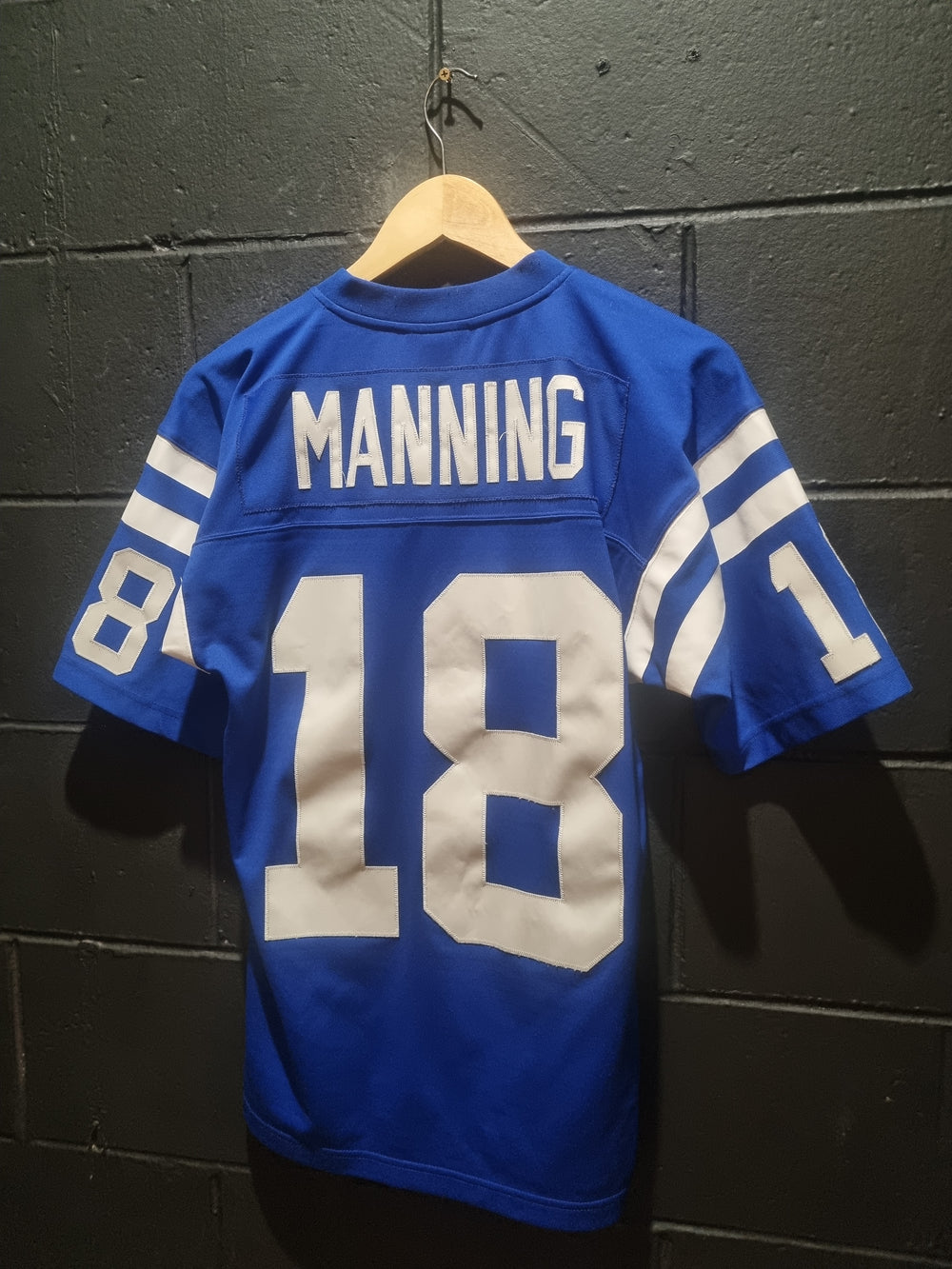 Indianapolis Colts Manning Throwbacks Mitchell and Ness Small