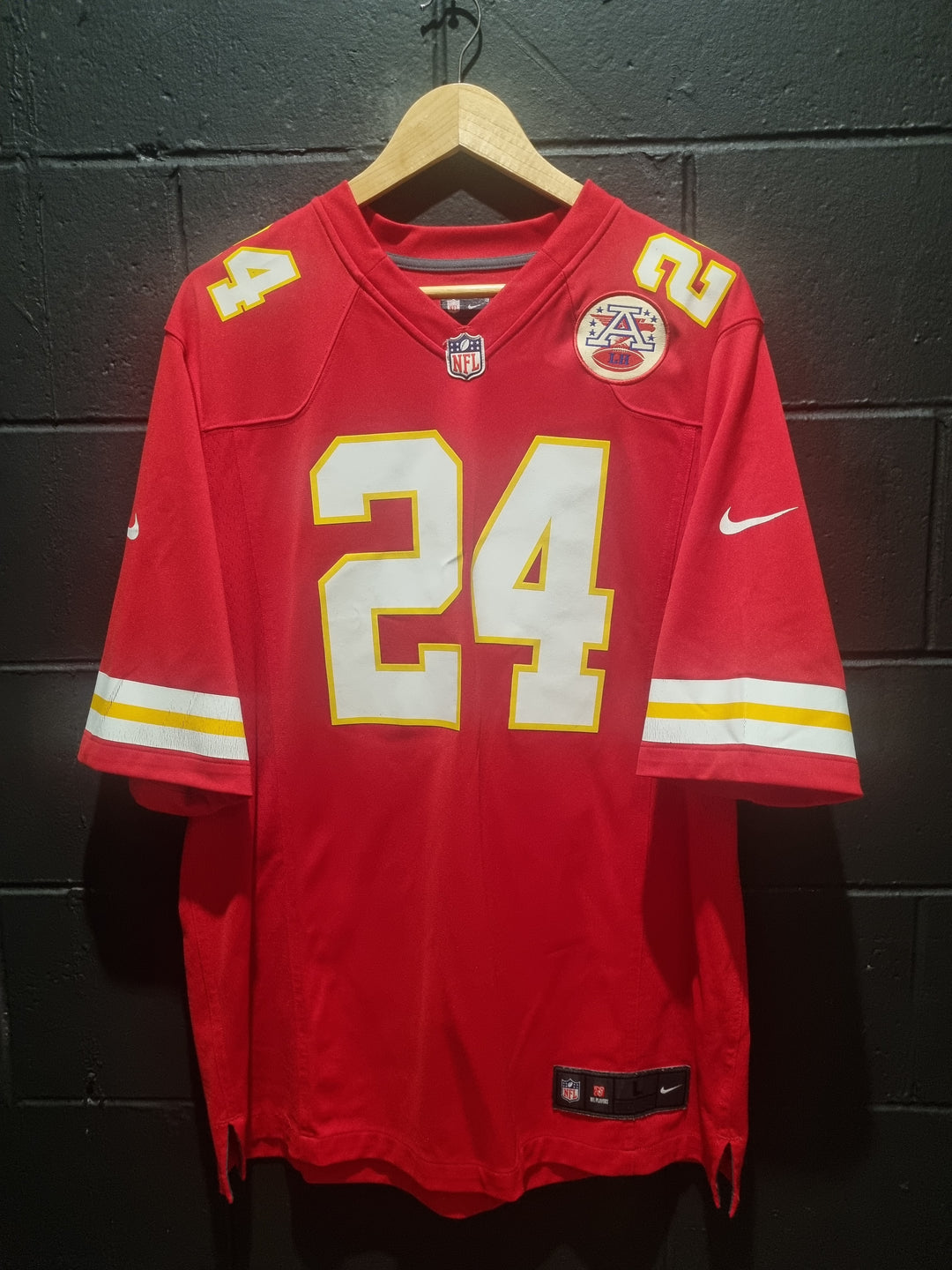 Kansas City Chiefs Flowers Nike Large