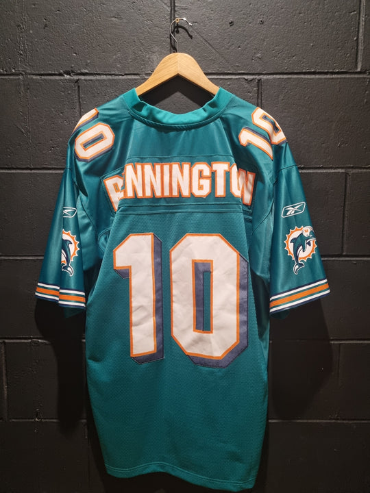 Miami Dolphins Pennington On Field Reebok Large