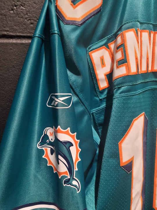 Miami Dolphins Pennington On Field Reebok Large