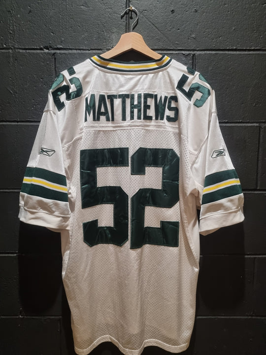 Green Bay Packers Matthews Reebok XL