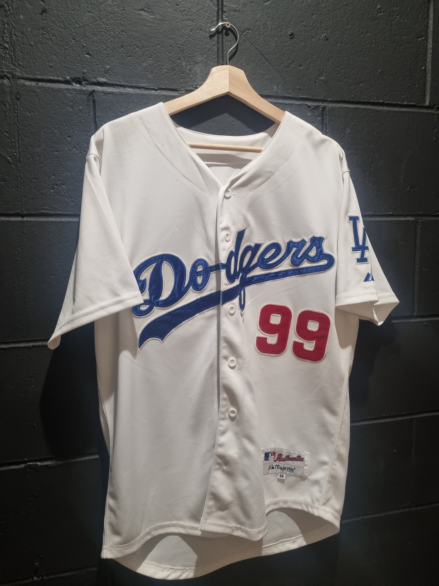 LA Dodgers Manny Ramirez Authentic Majestic Large