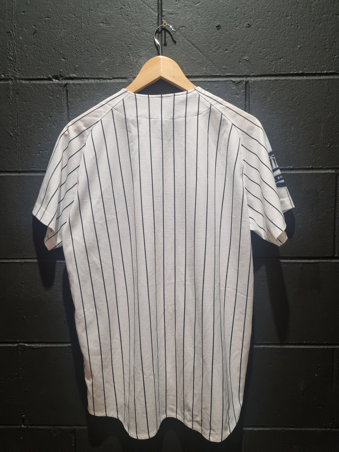 Buffaloes Orix Navy Pin Striped Medium