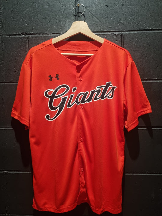 Tokyo Giants Under Armour Blood Orange Medium