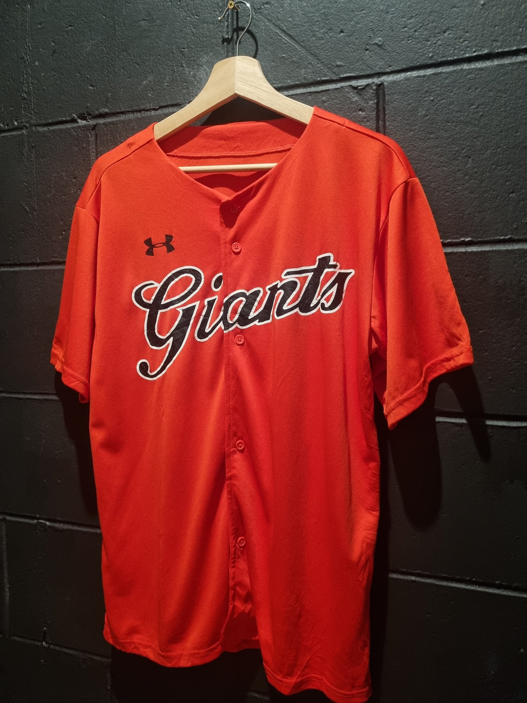 Tokyo Giants Under Armour Blood Orange Medium