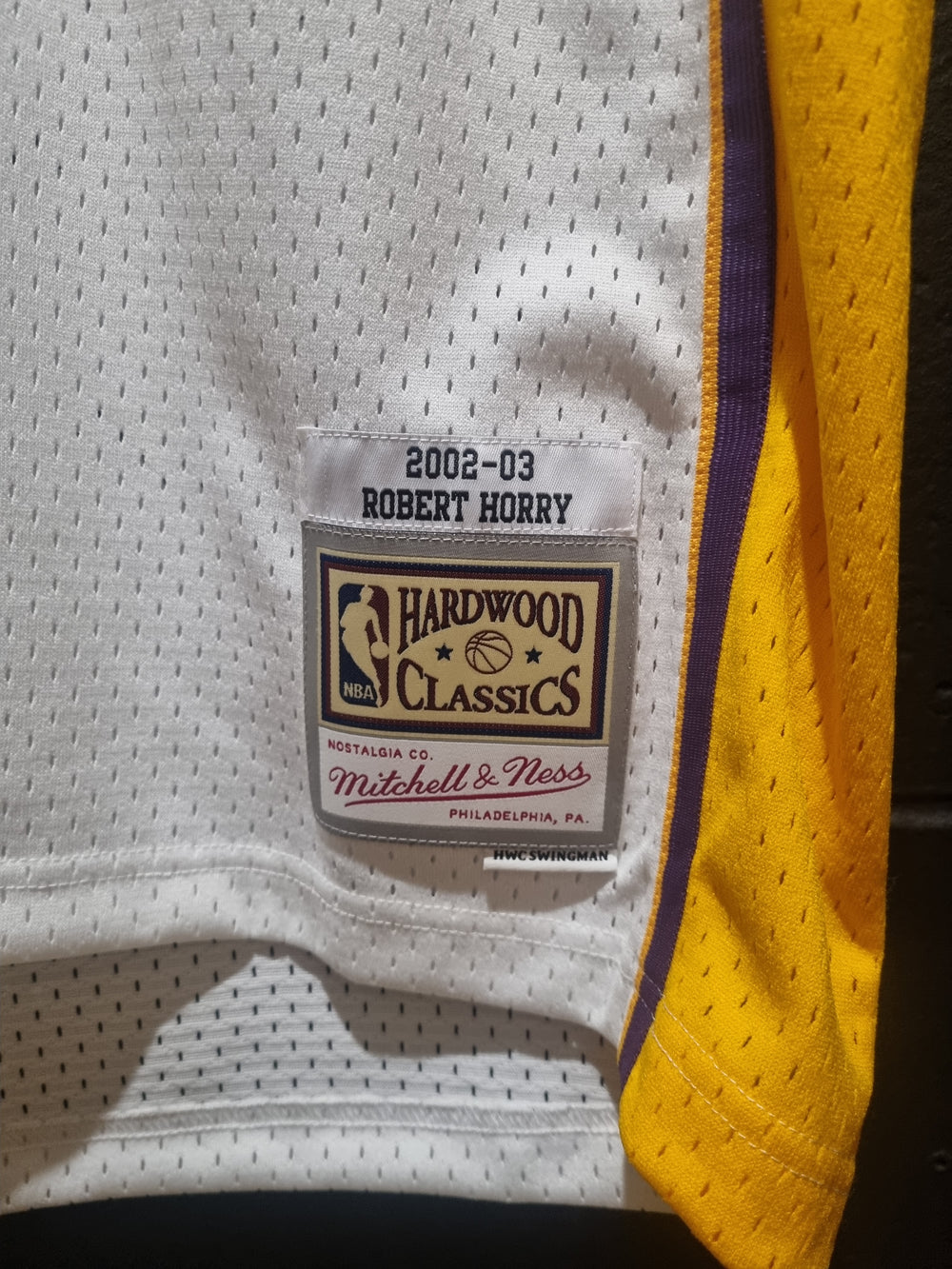 Lakers Robert Horry Hardwood Classics 2XL