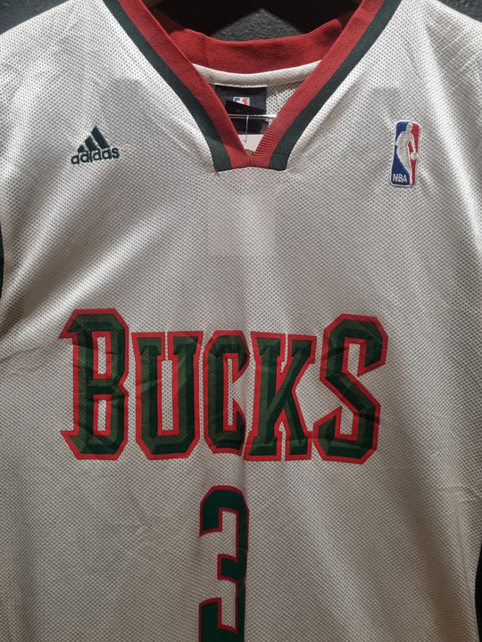 Milwaukee Bucks Jennings Adidas Small