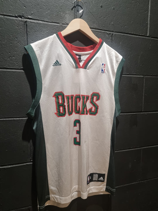 Milwaukee Bucks Jennings Adidas Small