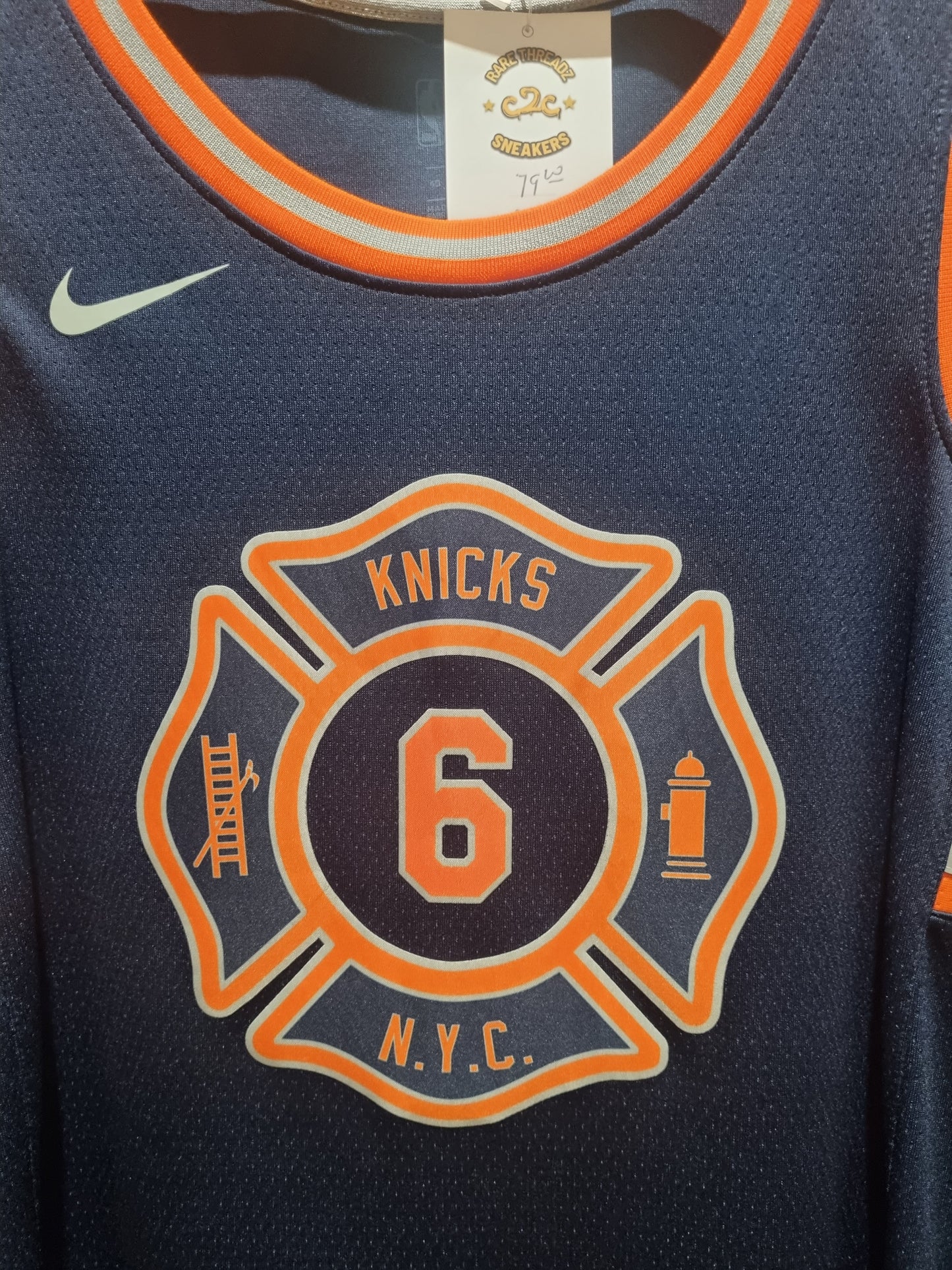 New York Knicks Porzingis Nike Drifit Swingman Small