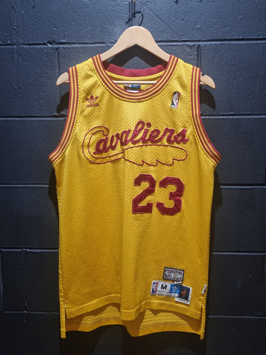 Cleveland Cavaliers James Hardwood Classics Adidas Medium