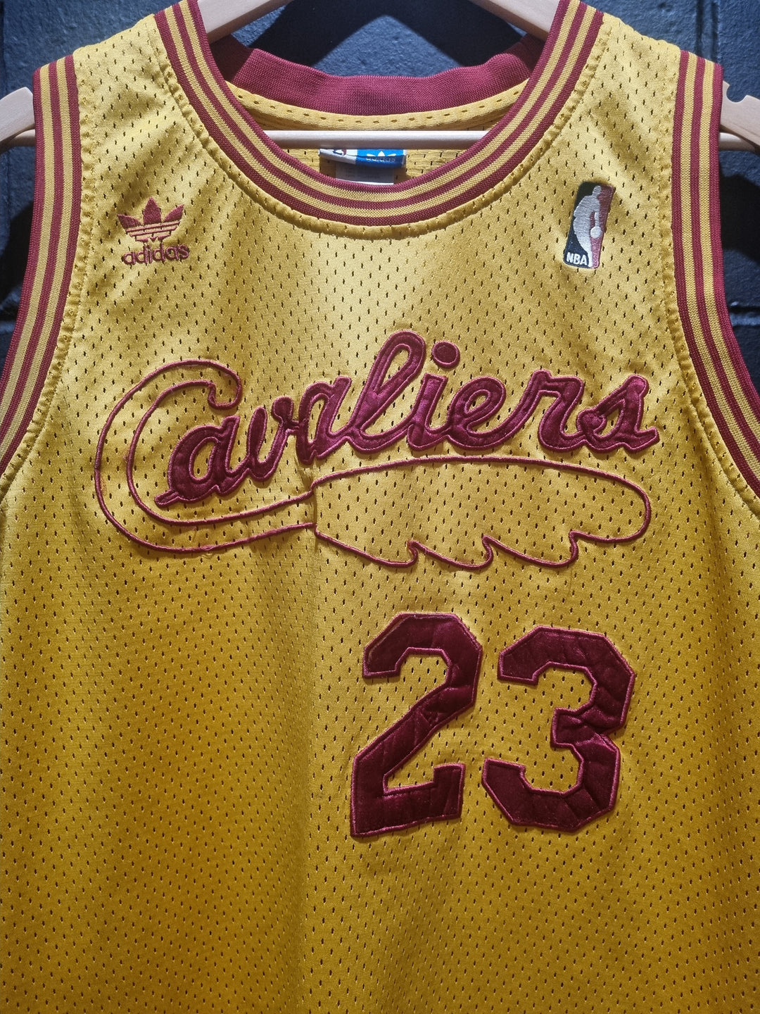 Cleveland Cavaliers James Hardwood Classics Adidas Medium