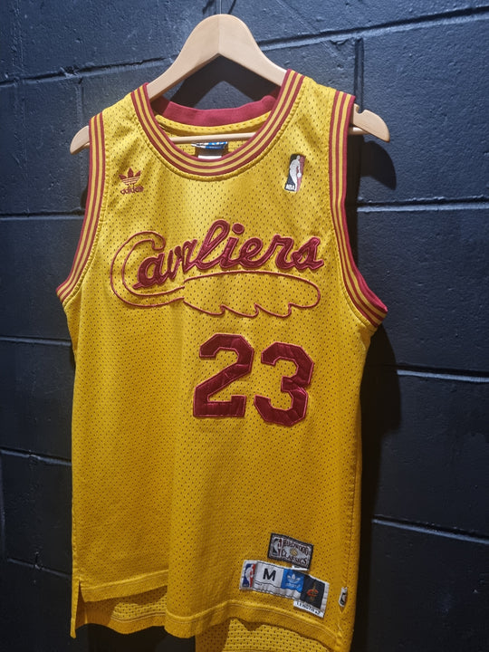 Cleveland Cavaliers James Hardwood Classics Adidas Medium