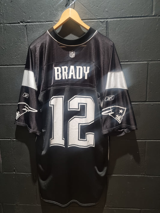 New England Patriots Brady Reebok XL