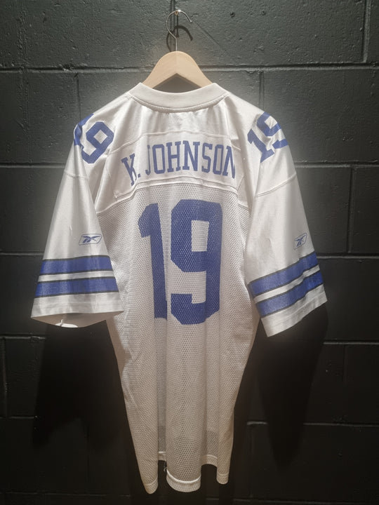 Dallas Cowboys K Johnson Reebok XL