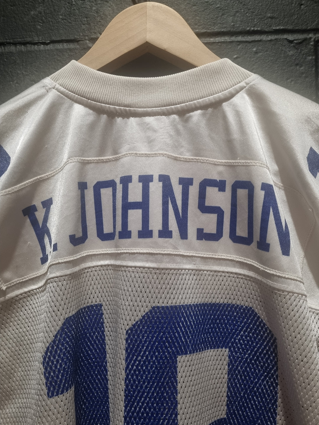 Dallas Cowboys K Johnson Reebok XL