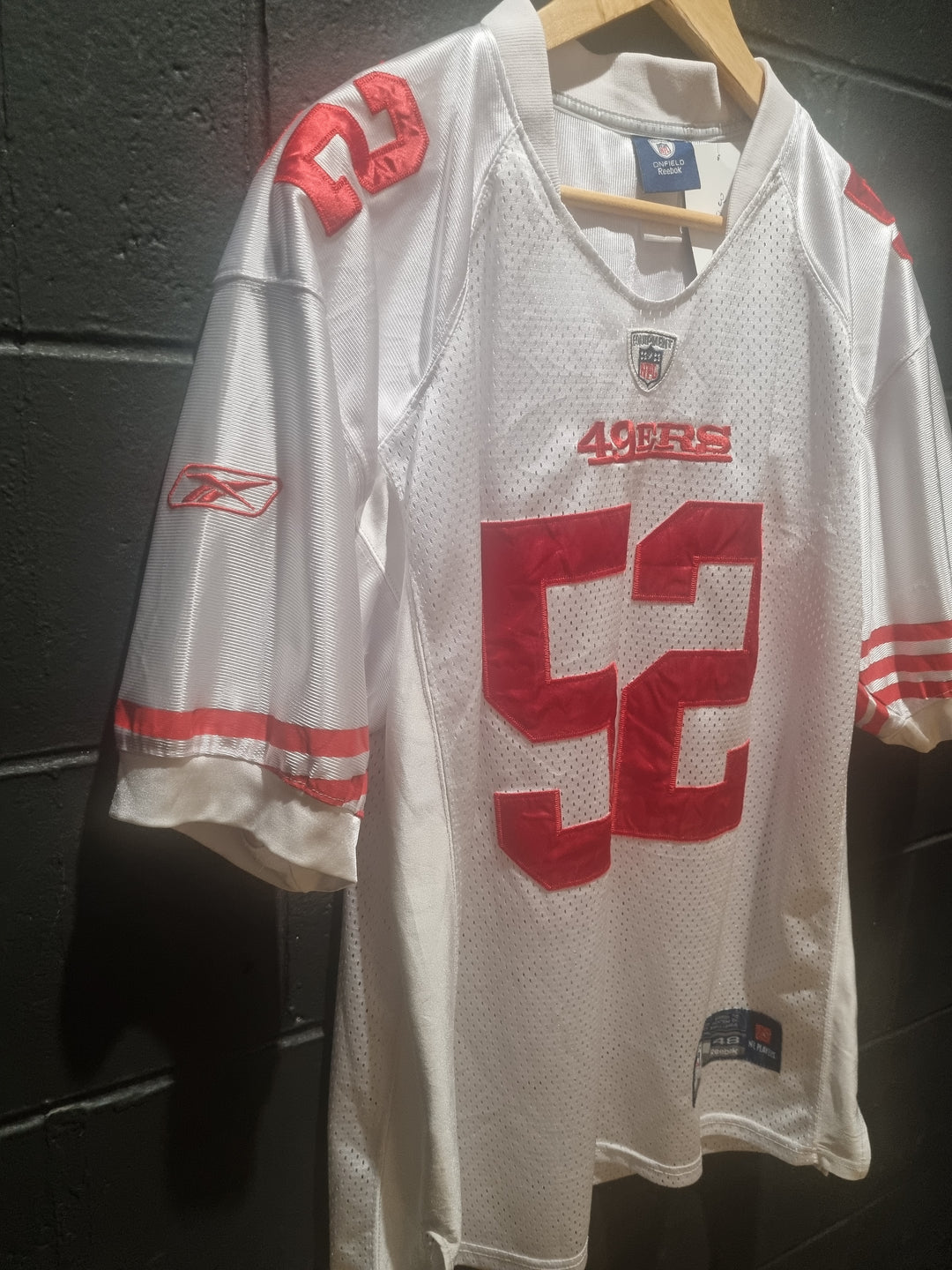 Vintage 49ers Patrick Willis  Reebok Large