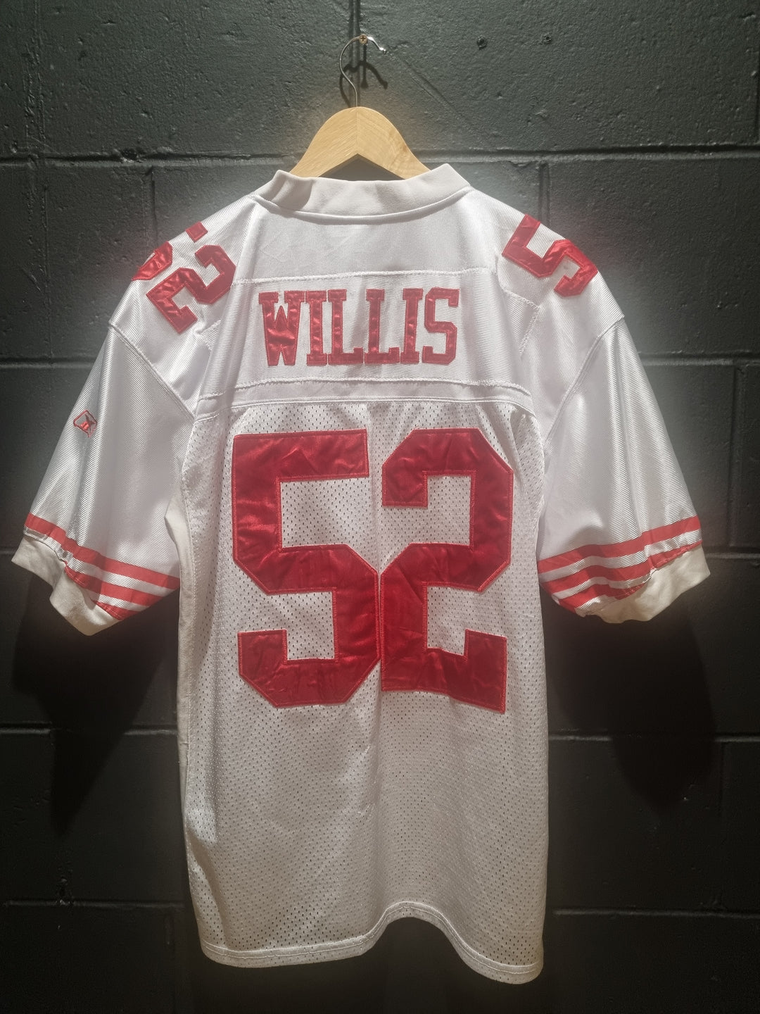 Vintage 49ers Patrick Willis  Reebok Large