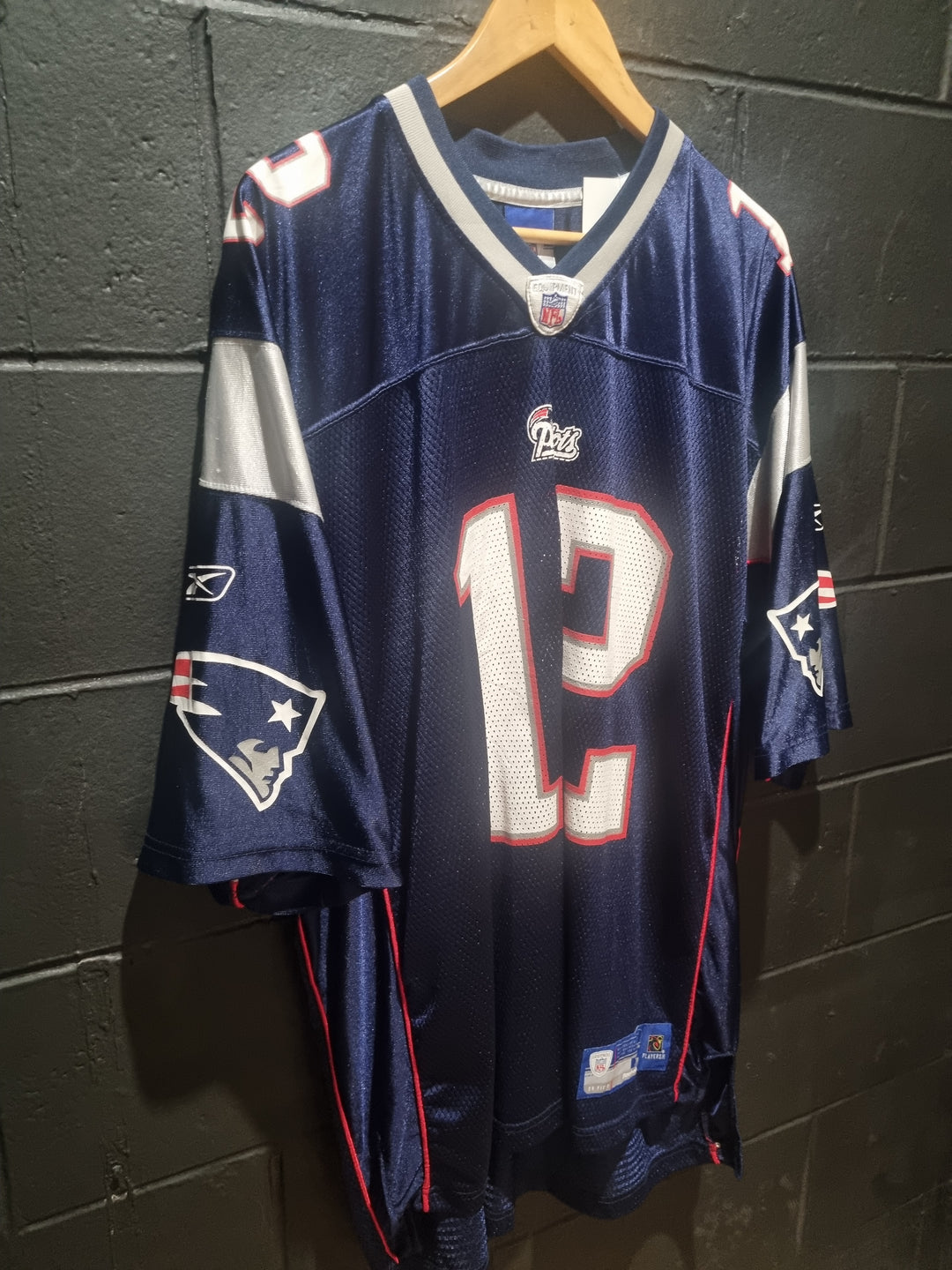 New England Patriots Tom Brady Reebok XL