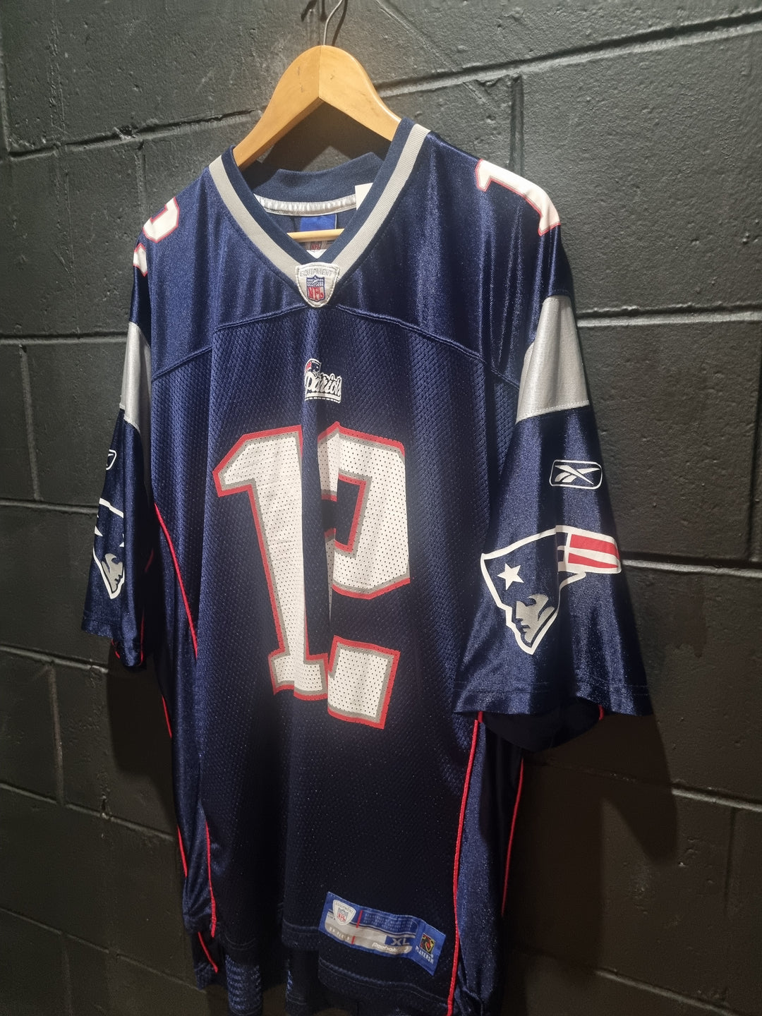 New England Patriots Tom Brady Reebok XL