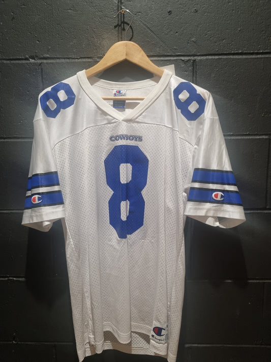 Rare Dallas Cowboys Aikman Champion Made in Mexico Medium