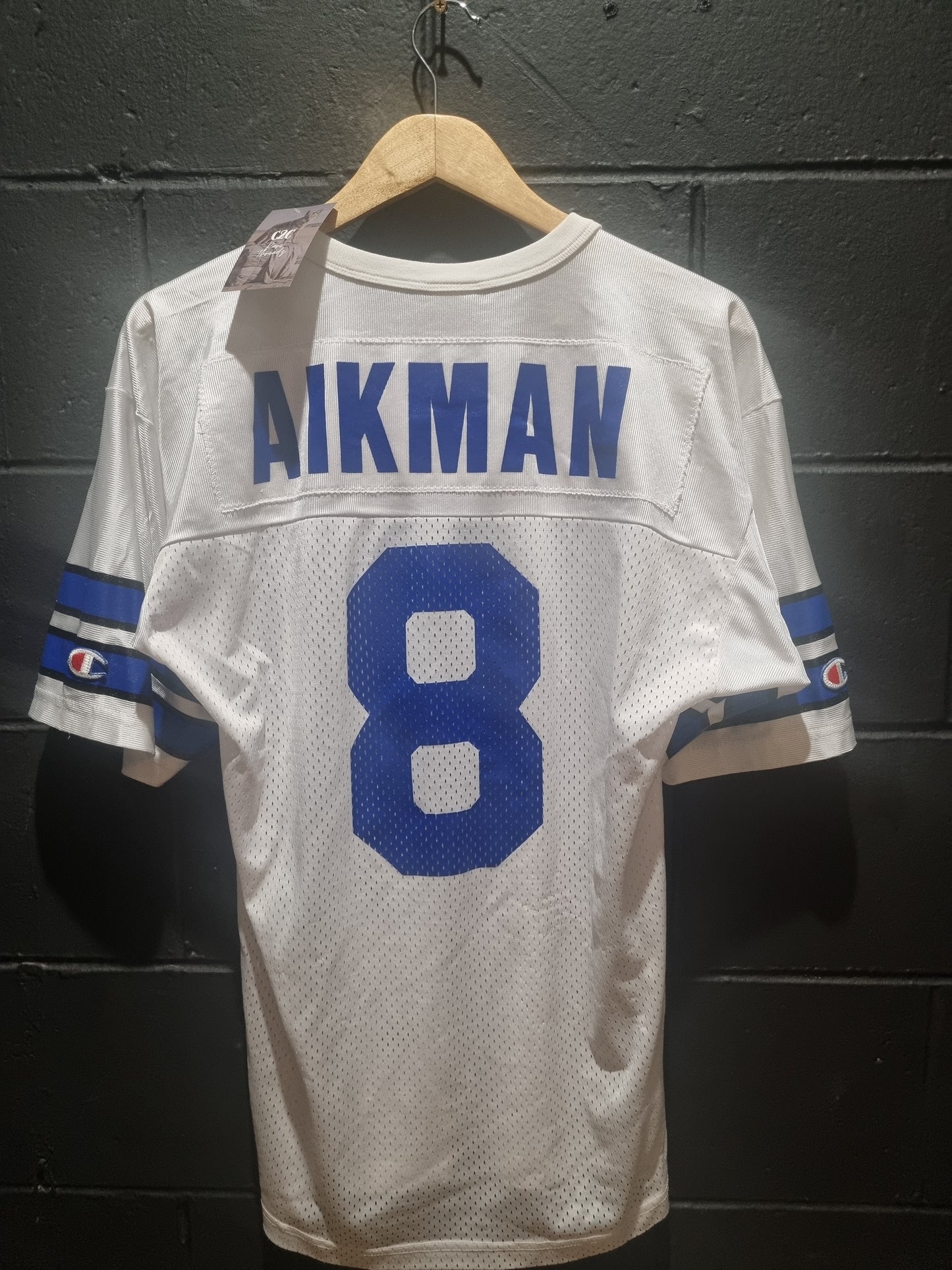 Rare Dallas Cowboys Aikman Champion Made in Mexico Medium
