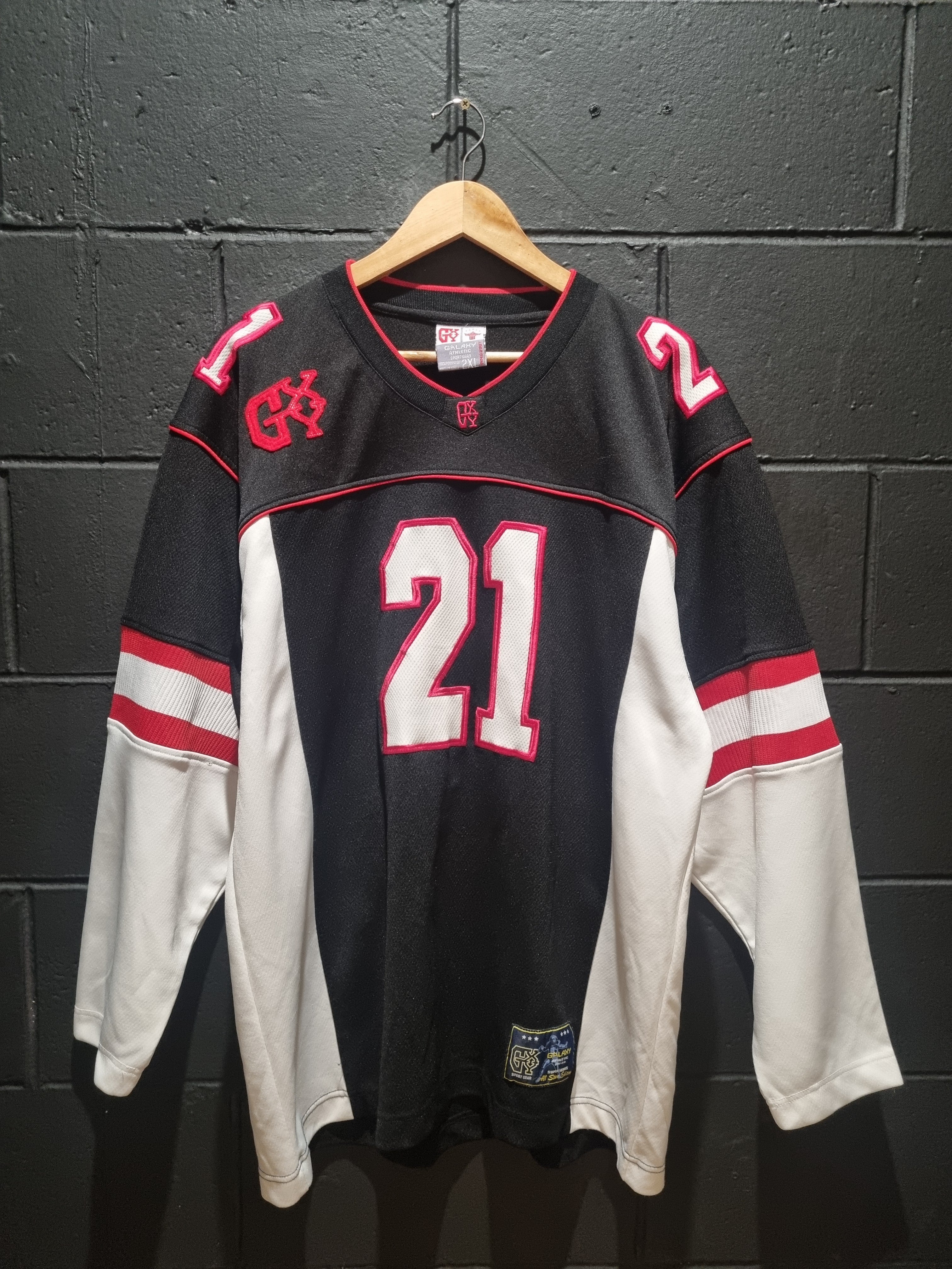 Galaxy Athletic Sportgear Made in Korea Hockey Jersey XL C2C Rare Threadz