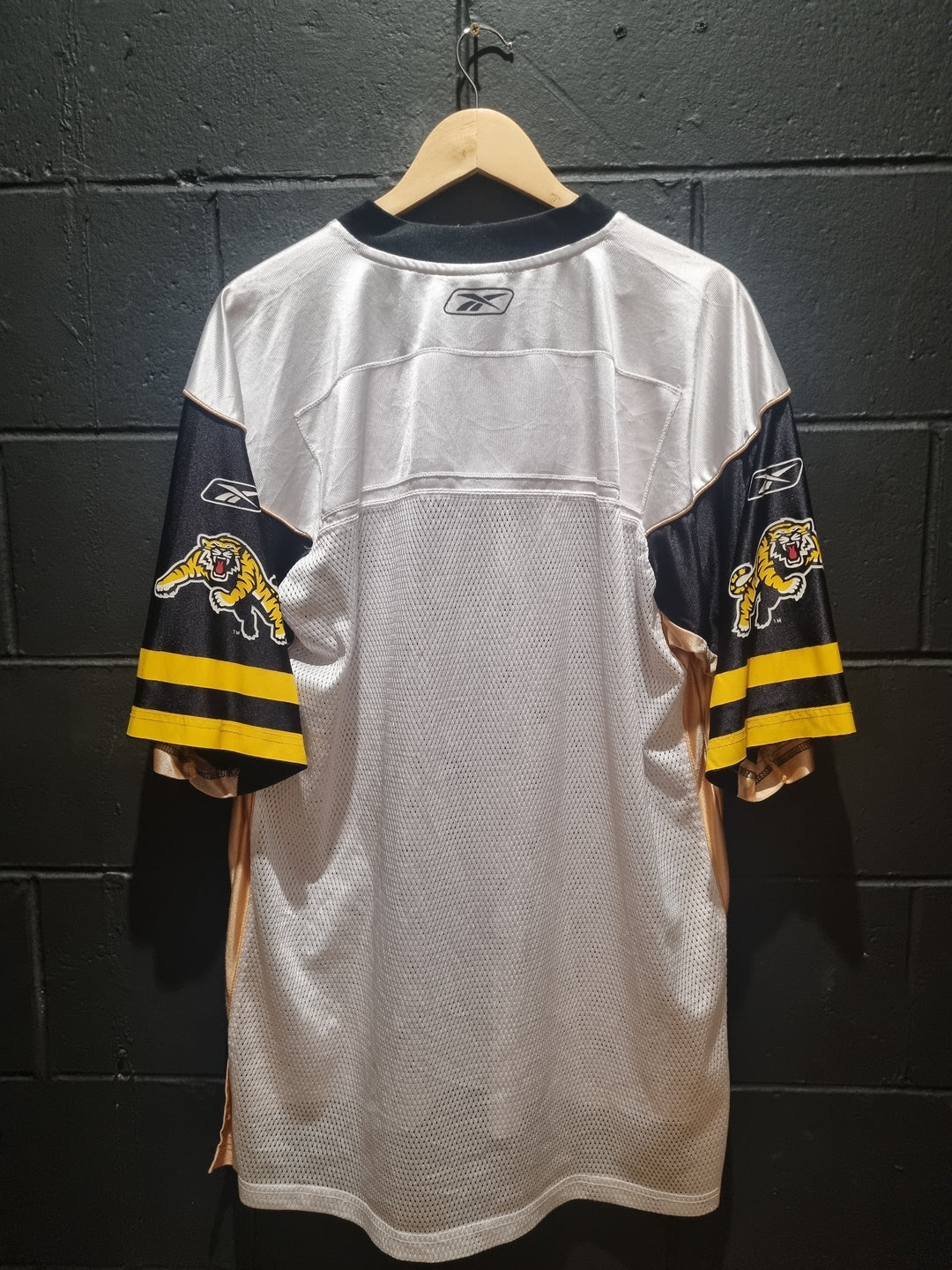 CFL Tiger Cats Reebok Made in Korea Large