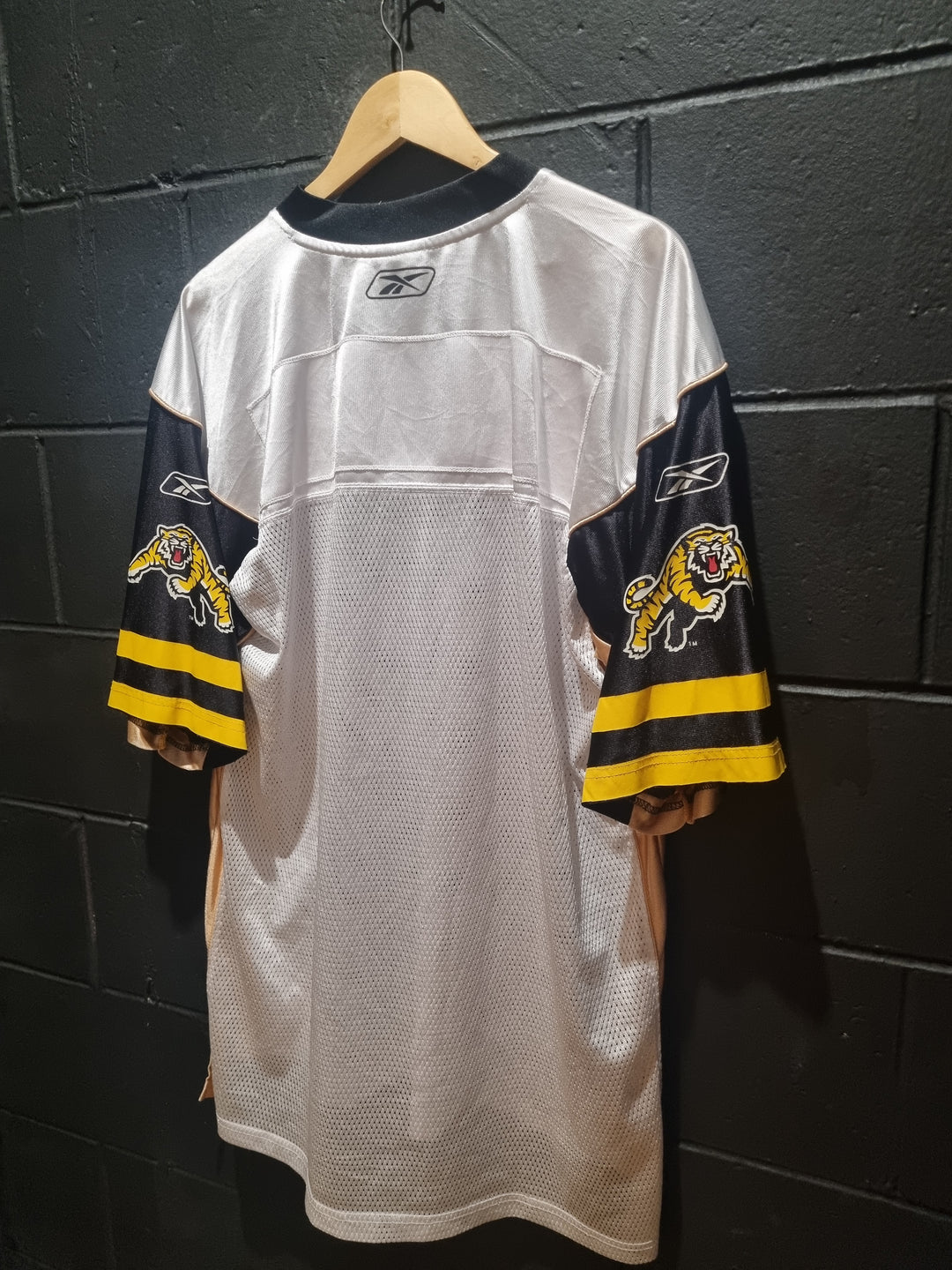 CFL Tiger Cats Reebok Made in Korea Large