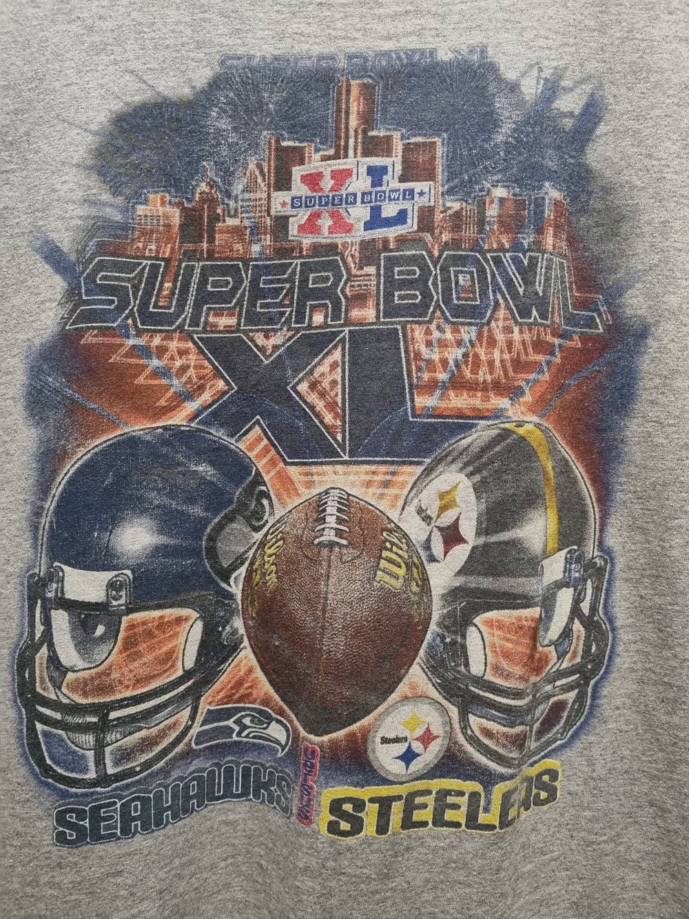 Seahawks Vs Steelers Superbowl XL Large