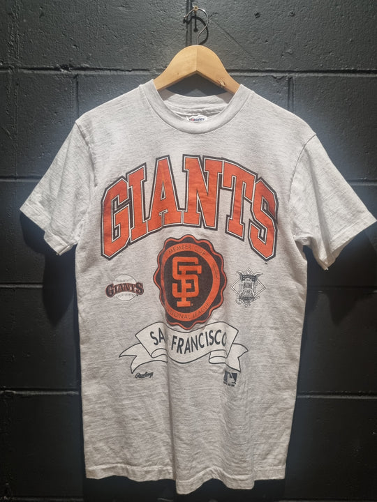 San Francisco Giants MLB 1991 Beefy T Tag Made in USA Medium