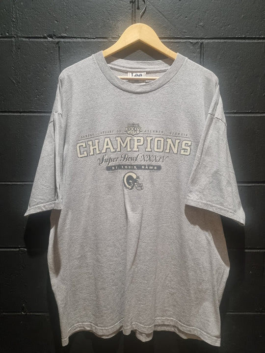 St Louis Rams Super Bowl Champion XXXLV Lee Sport XXL