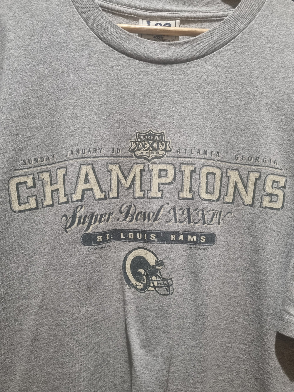 St Louis Rams Super Bowl Champion XXXLV Lee Sport XXL