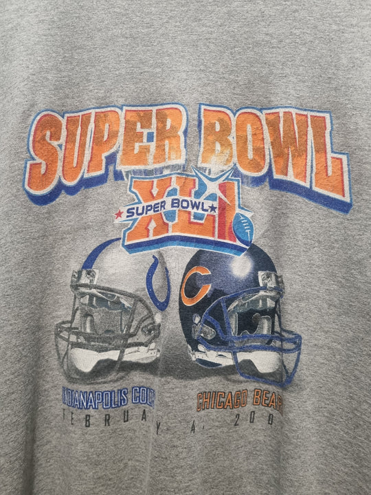 Super Bowl XLI Colts Vs Bears Jerzees Medium