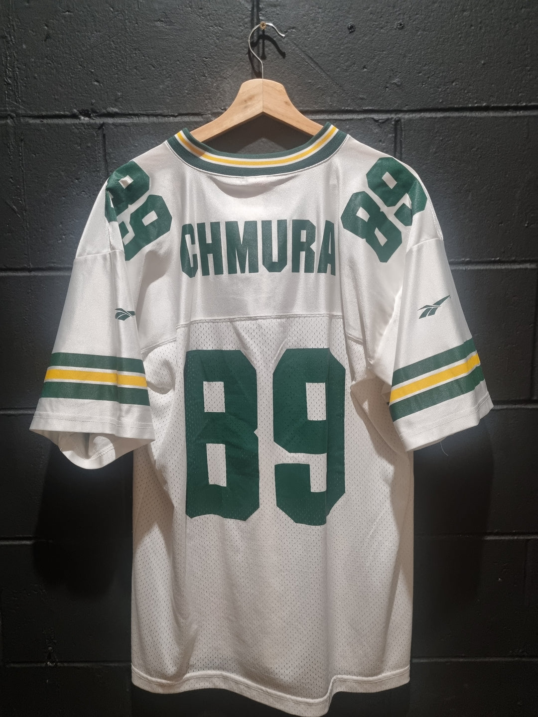 Rare Vintage Green Bay Packers Chmura Reebok Made in USA Medium