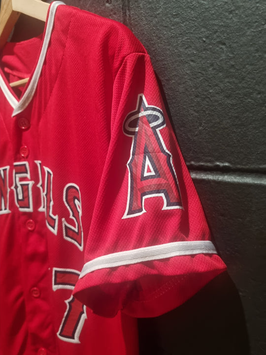 Replica Anaheim Angels Trout Youth XL / Adult Small