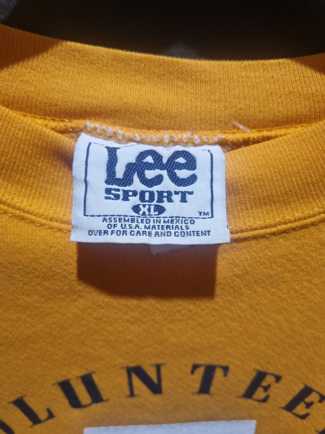 Tennessee Volunteers Lee Sport Made in Mexico Large