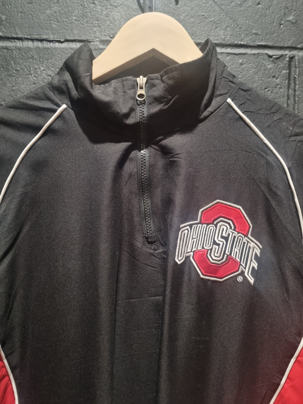 Ohio State Quarter Zipped Fleece XL