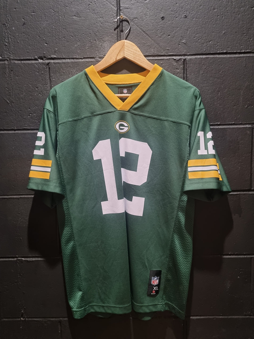 Green Bay Packers Aaron Rodgers Replica Youth XL / Adult Medium