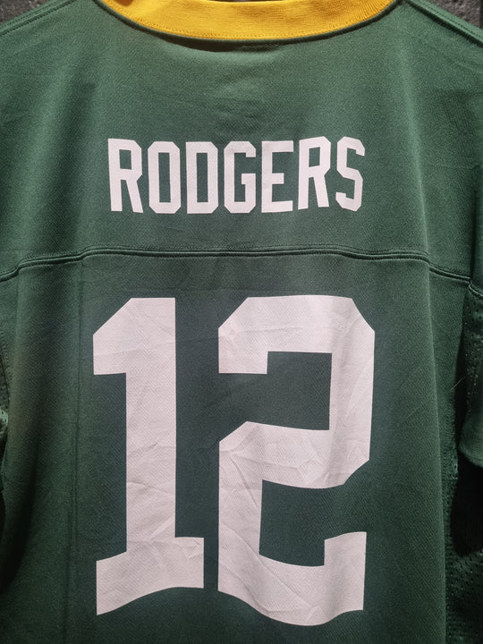 Green Bay Packers Aaron Rodgers Replica Youth XL / Adult Medium