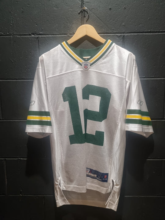 Green Bay Packers Aaron Rodgers On Field Reebok Small