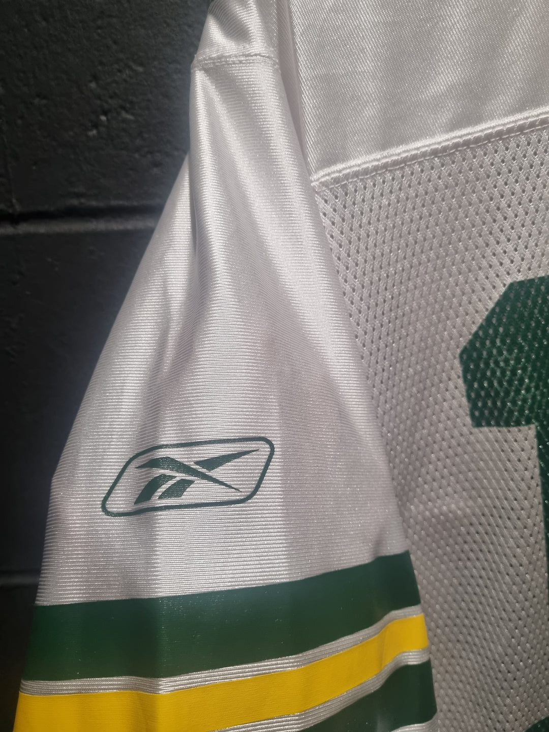 Green Bay Packers Aaron Rodgers On Field Reebok Small