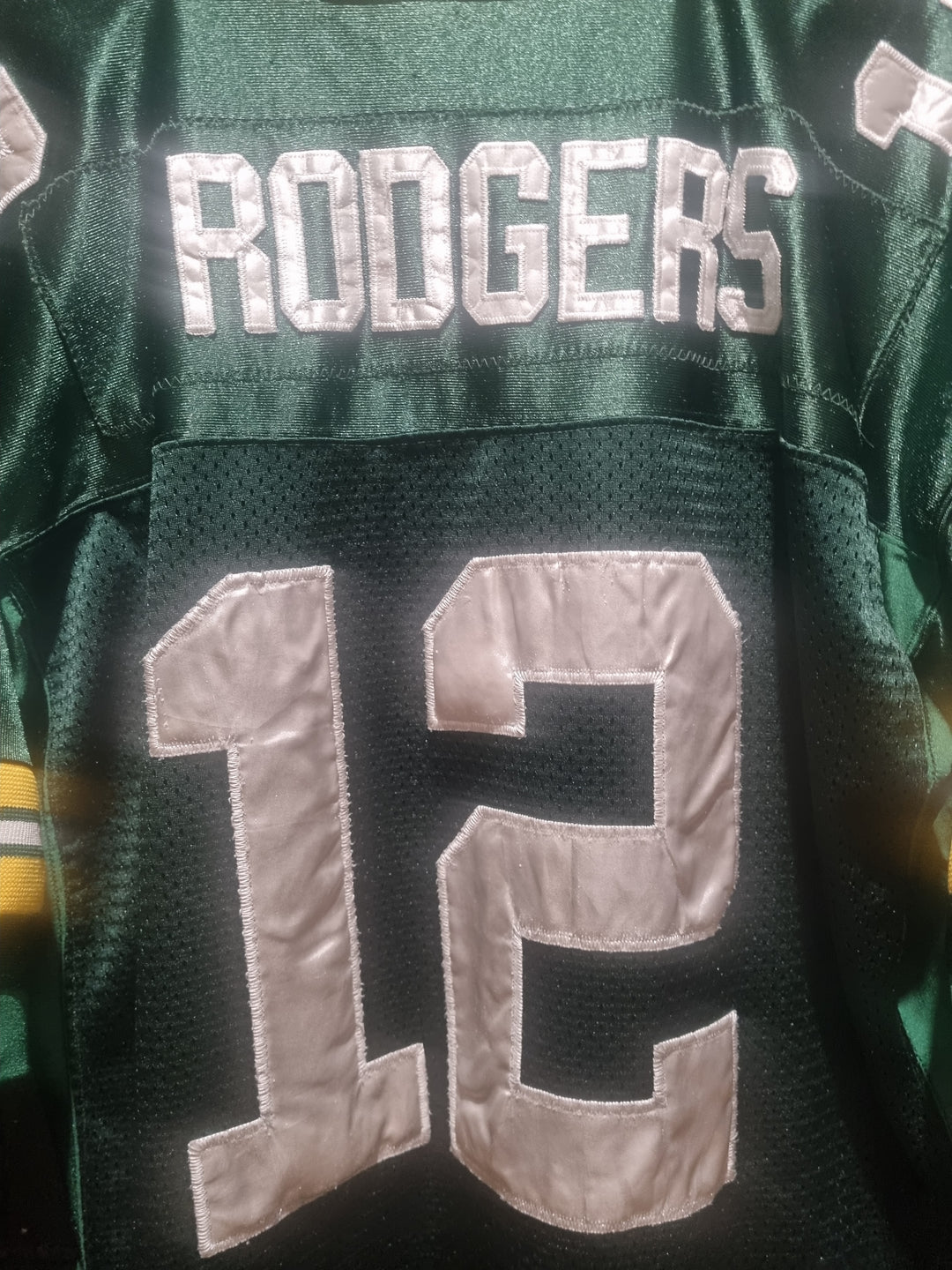 Green Bay Packers Aaron Rodgers On Field Reebok XL