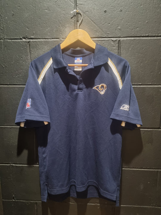 Los Angeles Rams Reebok Polo Small