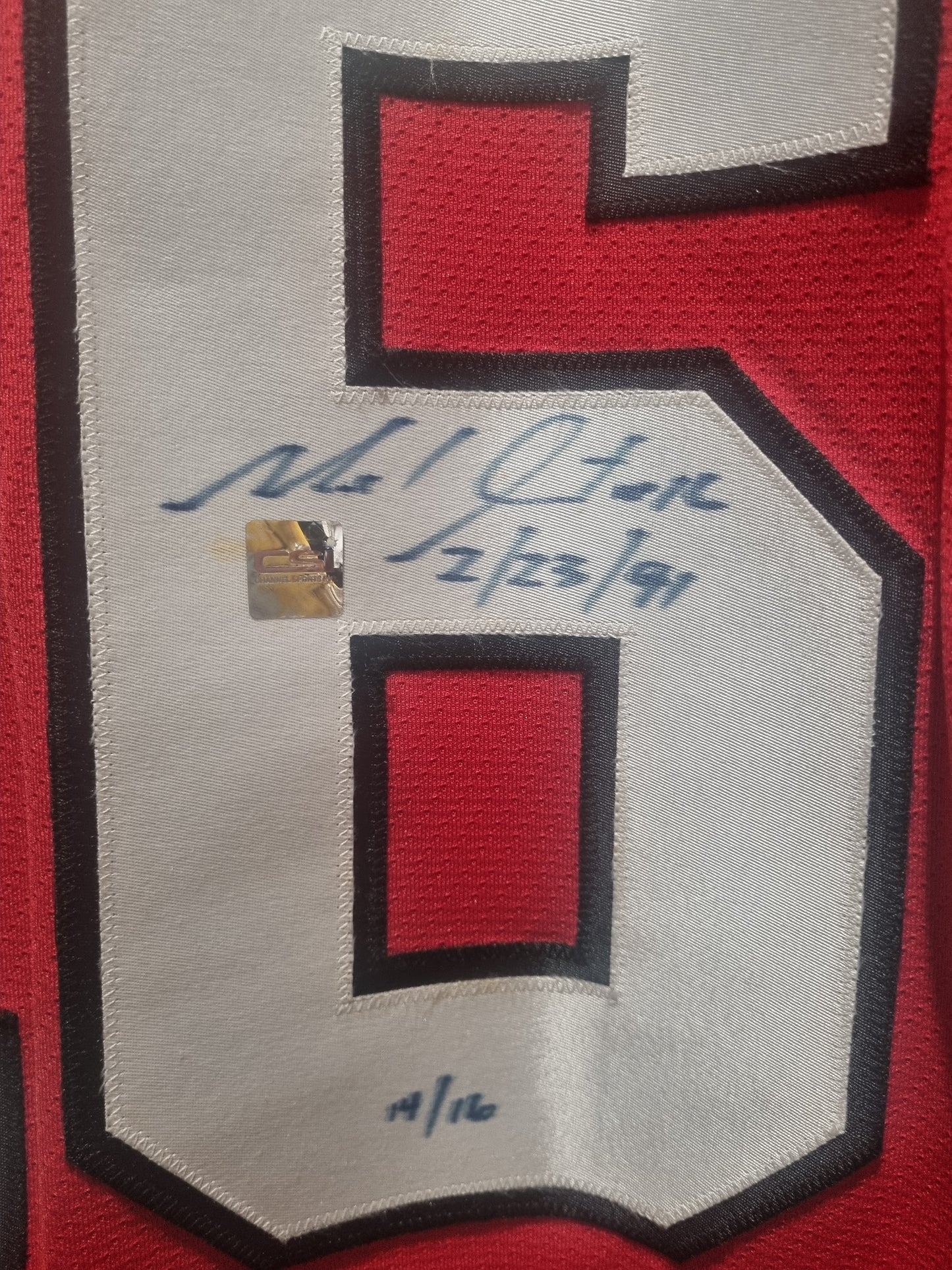 Chicago Blackhawks Authentic Signed CCM Goulet XL